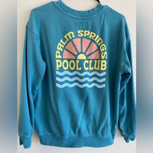 Good fellow & Co - Unisex Sweatshirt - Palm Springs Pool Club - Size S